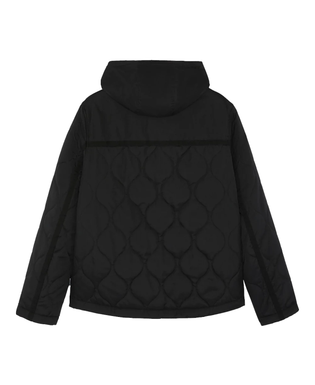Spezial Madrid Raeburn SL Quilted Anorak Black