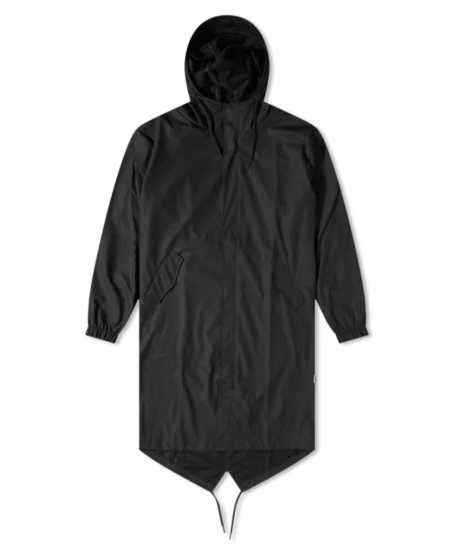 spezial madrid Rains Fishtail Parka Black