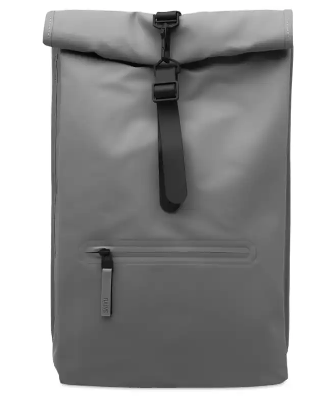 spezial madrid Rains Rolltop Rucksack Grey