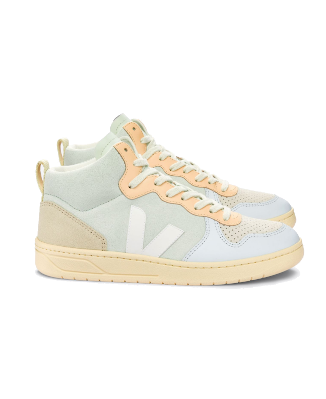 spezial madrid Veja V-15 Suede Jade White Multico