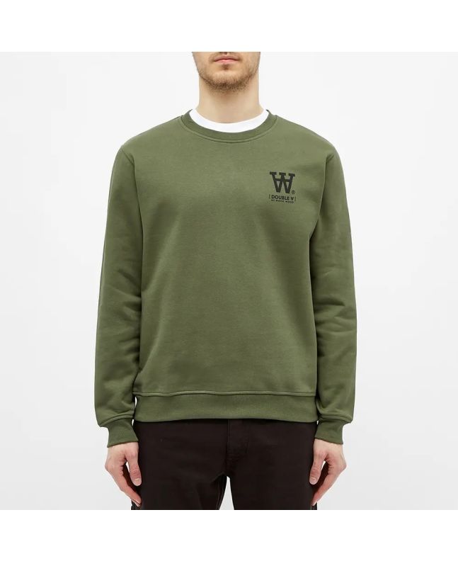 Spezial Madrid Wood Wood Tye Sweatshirt Army Green