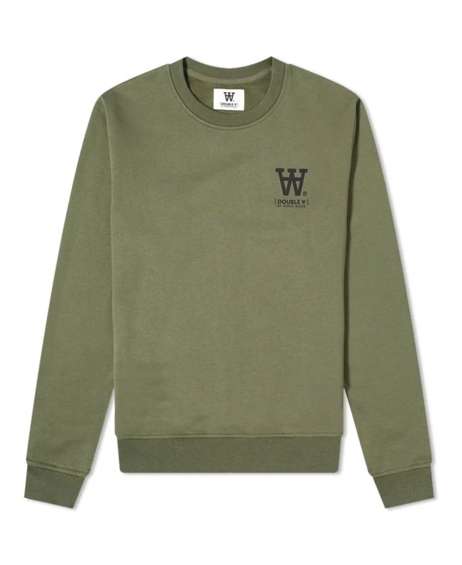 Spezial Madrid Wood Wood Tye Sweatshirt Army Green