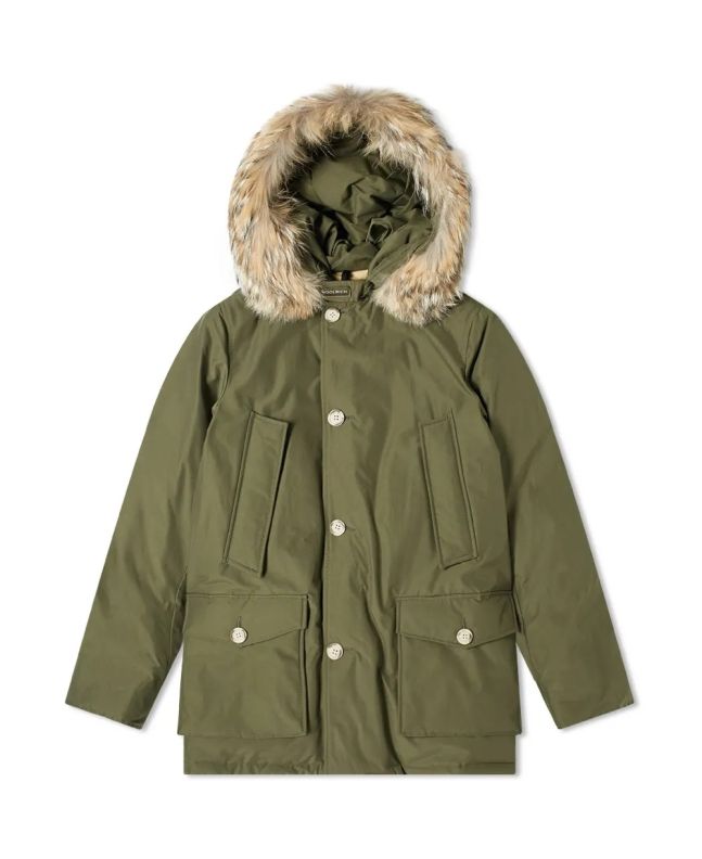 spezial madrid Woolrich Arctic Parka DF Dark Green