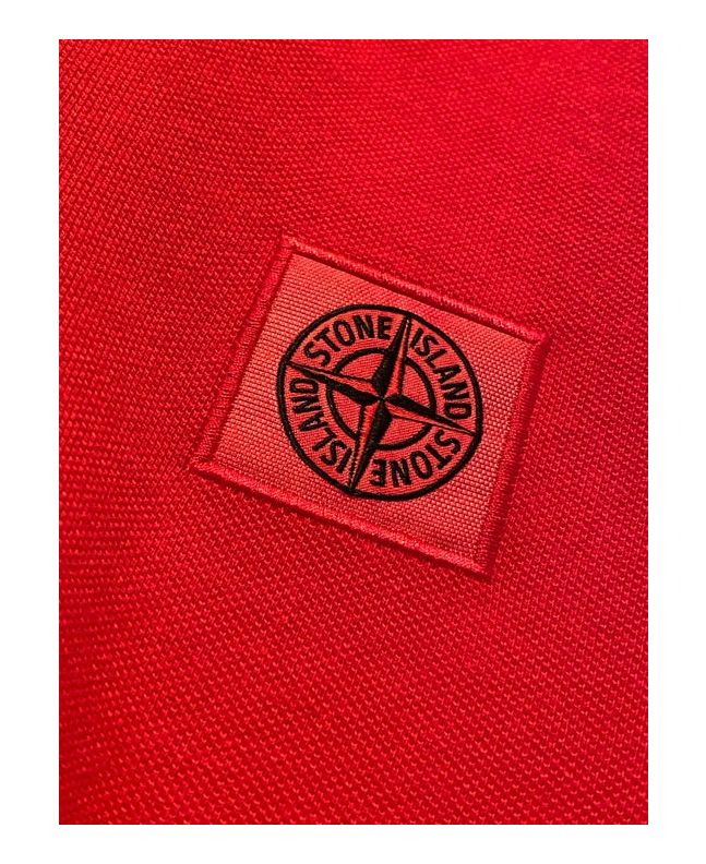 Spezial Madrid Stone Island 22S67 Pigment Dyed Polo Coral
