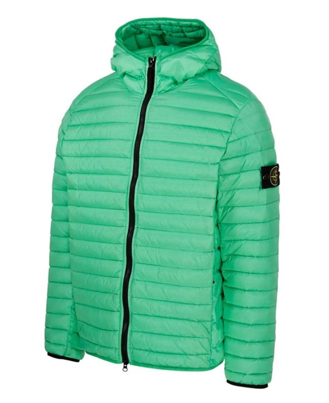 Spezial Madrid Stone Island 40324 Lightweight Hooded Down Jacket Sage Green