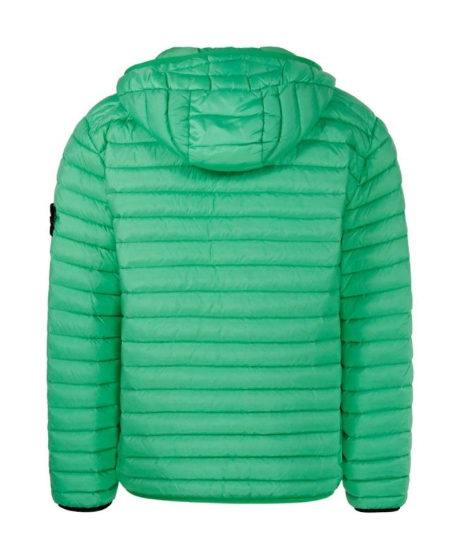 Spezial Madrid Stone Island 40324 Lightweight Hooded Down Jacket Sage Green