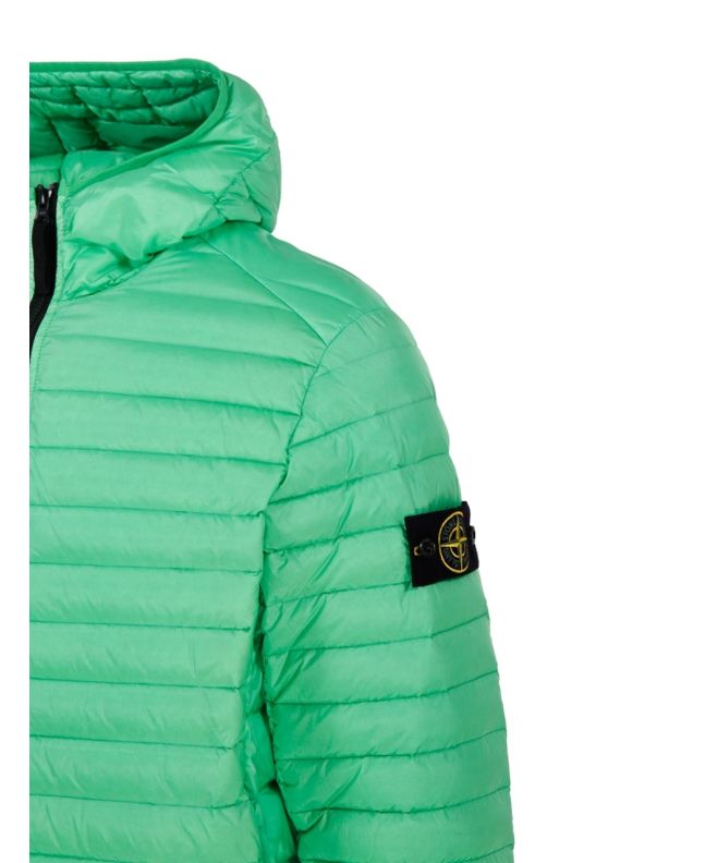 Spezial Madrid Stone Island 40324 Lightweight Hooded Down Jacket Sage Green