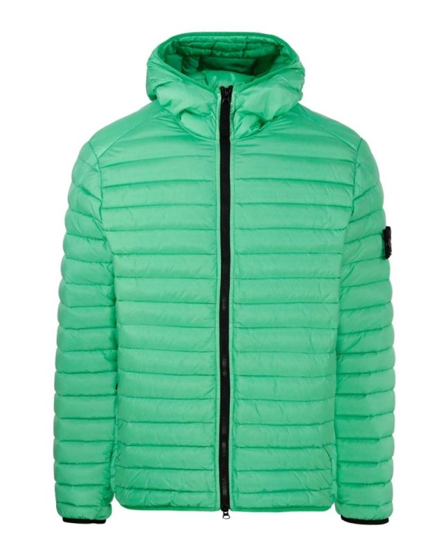 spezial madrid Stone Island 40324 Lightweight Hooded Down Jacket Sage Green