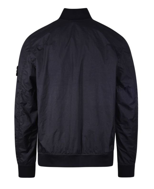 Spezial Madrid Stone Island 41223 Membrana 3L TC Bomber Jacket Navy Blue