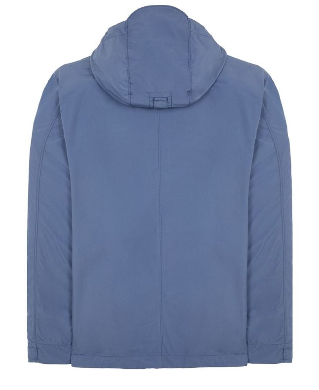 Spezial Madrid Stone Island 41526 Micro Twill Jacket Avio Blue