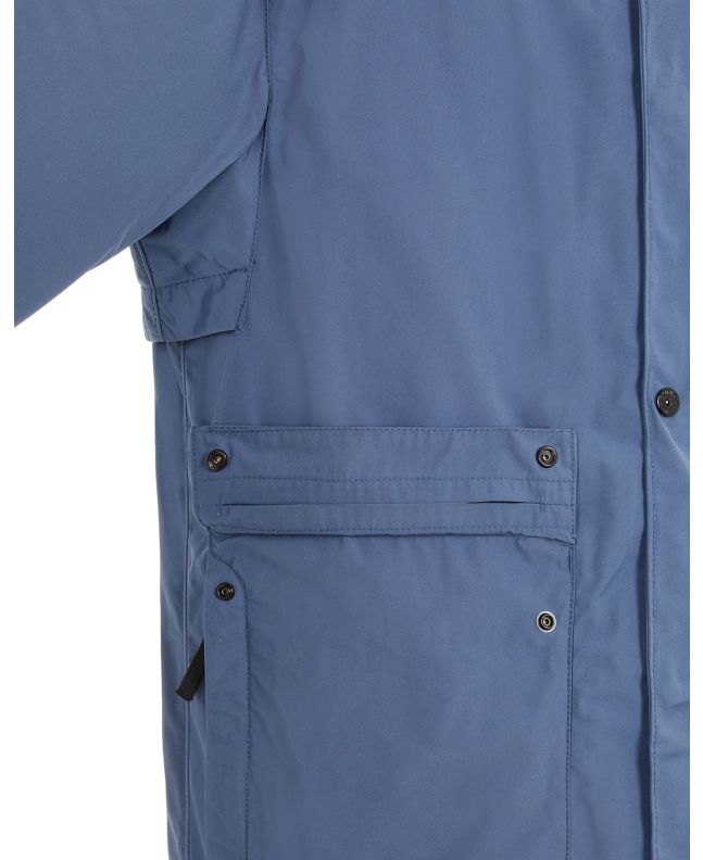Spezial Madrid Stone Island 41526 Micro Twill Jacket Avio Blue