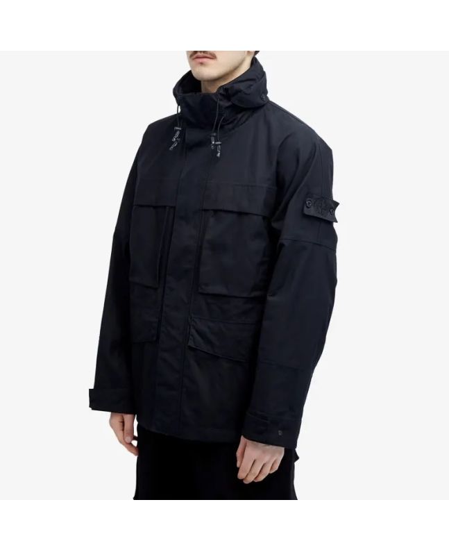 Spezial Madrid Stone Island 433F1 Ghost Ventile Field Jacket Black
