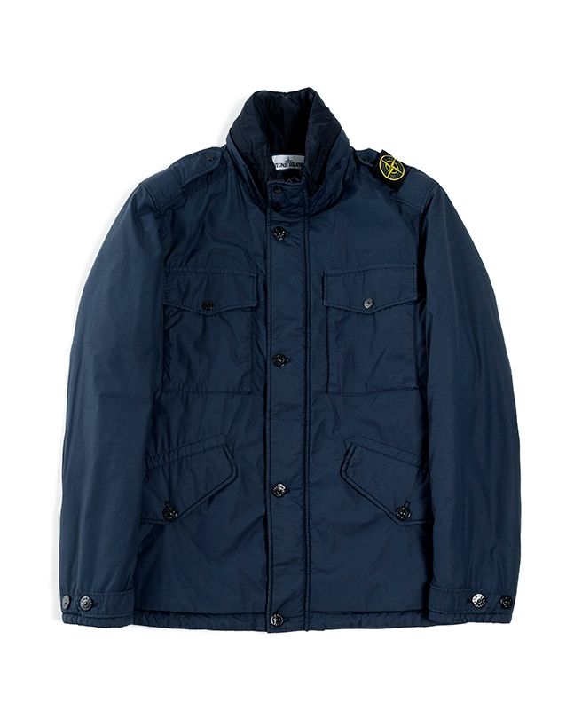 spezial madrid Stone Island 43532 Naslan Light Watro with Primaloft®-TC Field Jacket Marine Blue