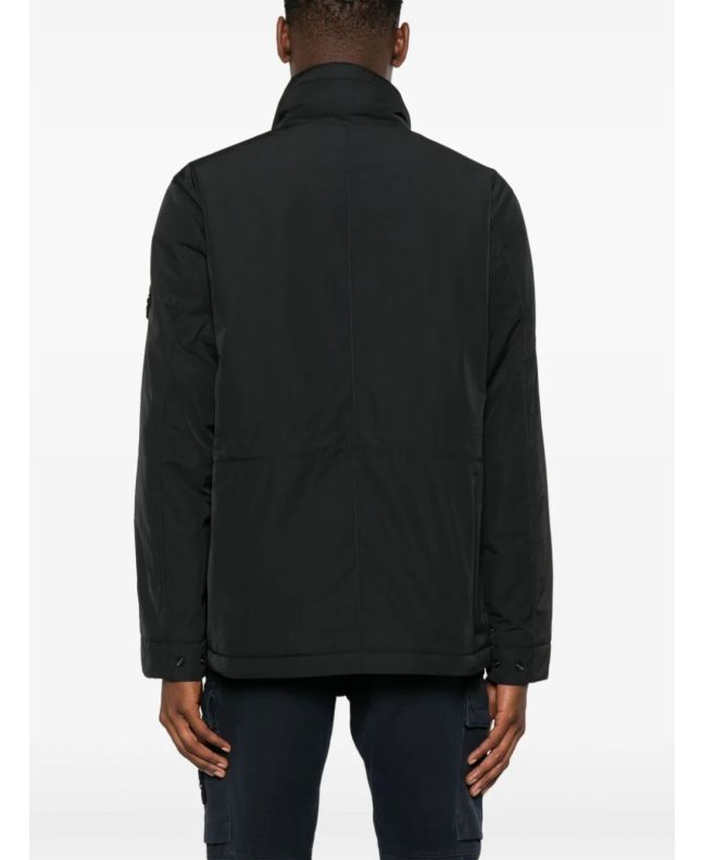 Spezial Madrid Stone Island 43626 Polyester Micro Twill Jacket Black