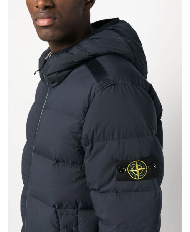 Spezial Madrid Stone Island 43728 Seamless Tunnel Nylon Down-TC Navy Blue
