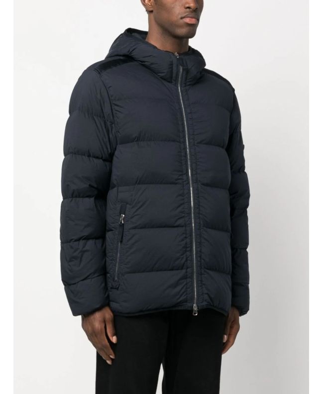 Spezial Madrid Stone Island 43728 Seamless Tunnel Nylon Down-TC Navy Blue