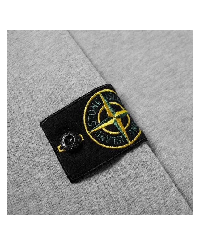 Spezial Madrid Stone Island 63051 Crew Neck Sweatshirt Dust Melange
