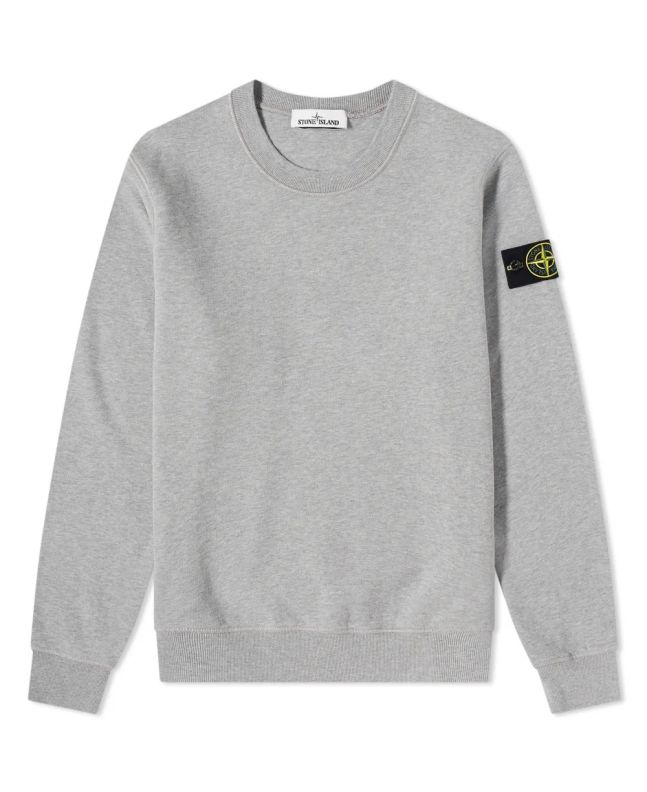 spezial madrid Stone Island 63051 Crew Neck Sweatshirt Dust Melange