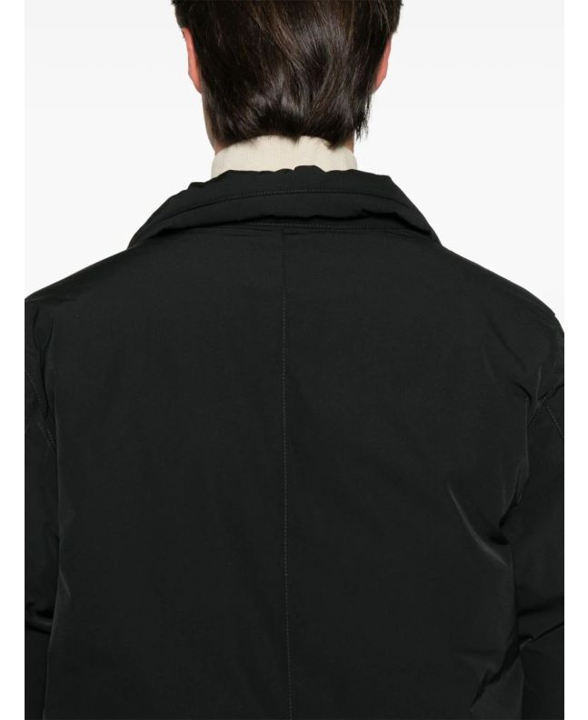 Spezial Madrid Stone Island 70726 Polyester Micro Twill Down Parka Black