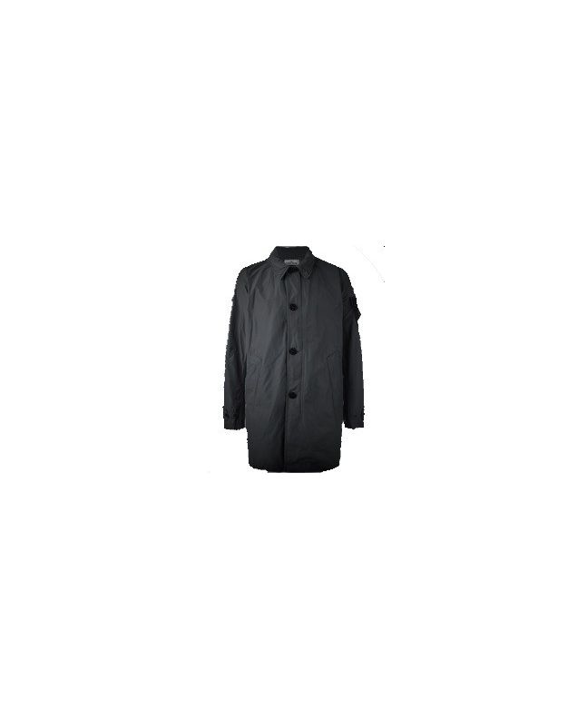 Spezial Madrid Stone Island 70832 Naslan Light Watro With Primaloft® Insulation Technology Trench Coat Black
