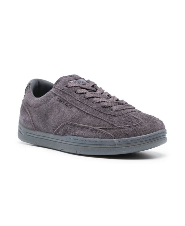 Spezial Madrid Stone Island S0101 Low Cut Suede Sneaker Blue Grey
