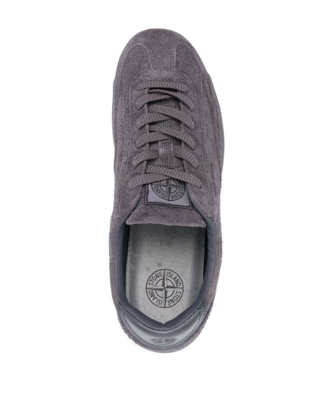 Spezial Madrid Stone Island S0101 Low Cut Suede Sneaker Blue Grey