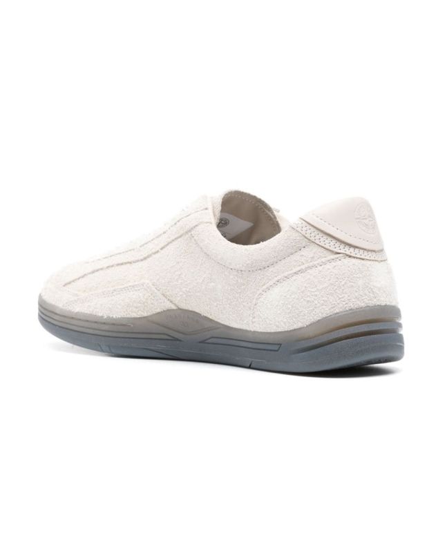 Spezial Madrid Stone Island S0101 Low Cut Suede Sneaker Ecru