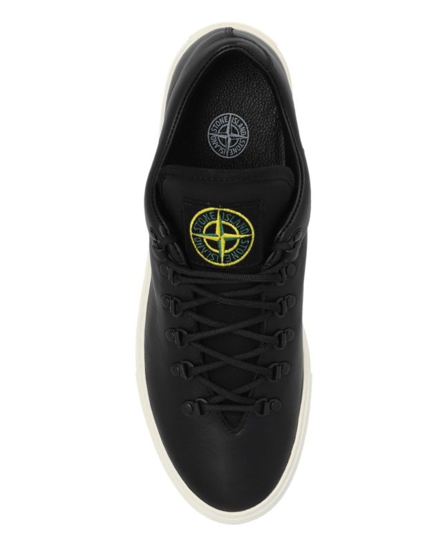 Spezial Madrid Stone Island S0101 Sneaker Leather Black