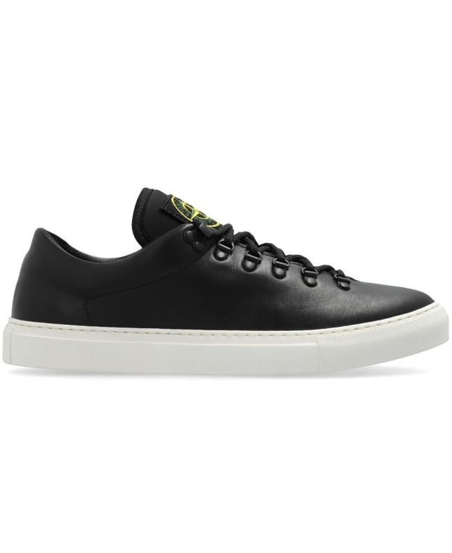 spezial madrid Stone Island S0101 Sneaker Leather Black