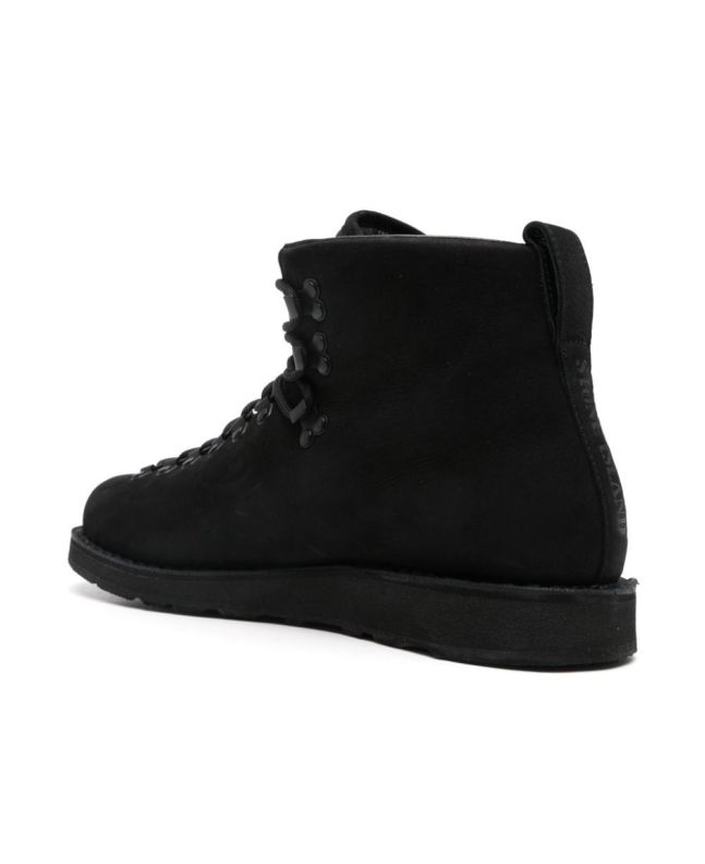 Spezial Madrid Stone Island S0204 Boots Nubuck Leather Black