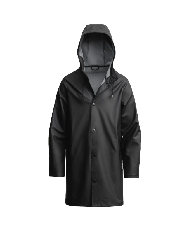 spezial madrid Stutterheim Stockholm Lightweight Raincoat Black