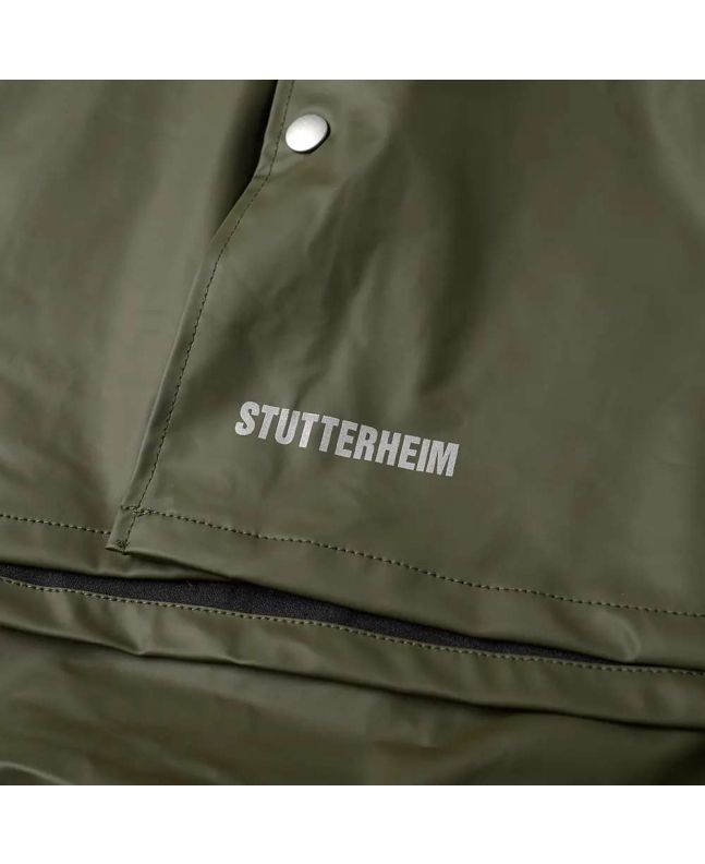 Spezial Madrid Stutterheim Stockholm Lightweight Raincoat Green