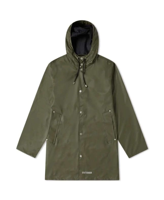 spezial madrid Stutterheim Stockholm Lightweight Raincoat Green