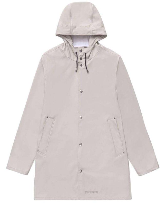 spezial madrid Stutterheim Stockholm Lightweight Raincoat Light Sand