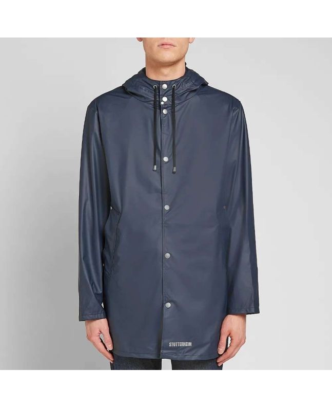 Spezial Madrid Stutterheim Stockholm Lightweight Raincoat Navy