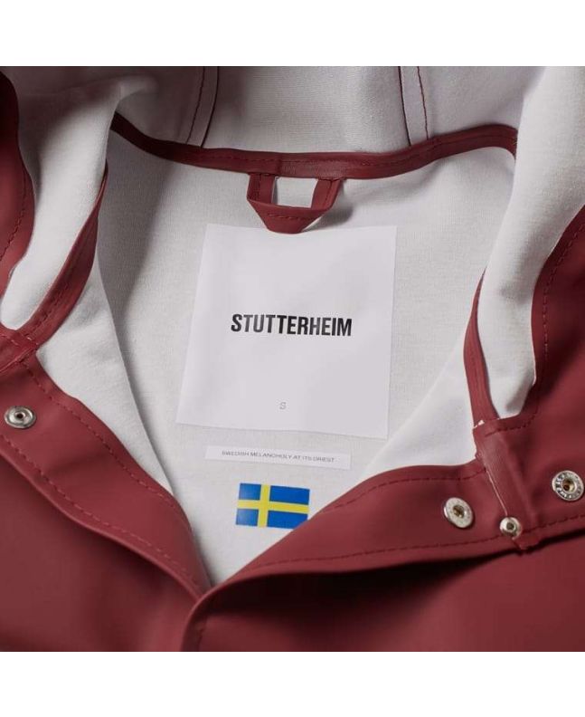 Spezial Madrid Stutterheim Stockholm Raincoat Burgundy