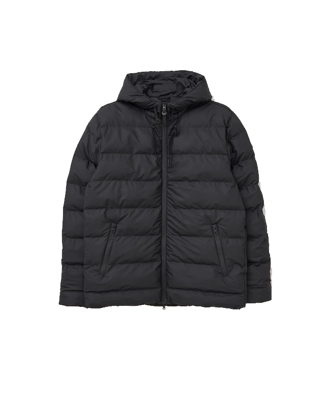spezial madrid Tantä Hrom Raincoat Padded Jacket Black