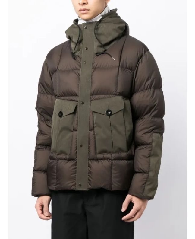Spezial Madrid Ten-C Tempest Combo Down Jacket Dark Green