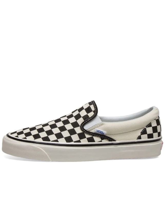 Spezial Madrid Vans UA Classic Slip On 98 DX Checkboard Black & White