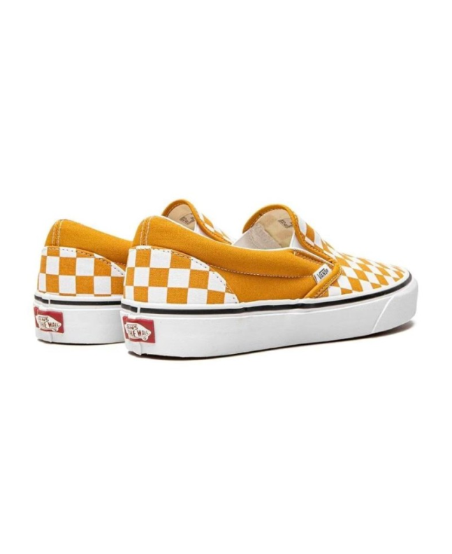 Spezial Madrid Vans UA Classic Slip On 98 DX Checkboard Mustard
