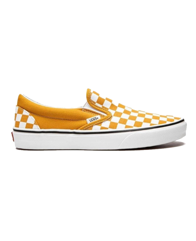 spezial madrid Vans UA Classic Slip On 98 DX Checkboard Mustard