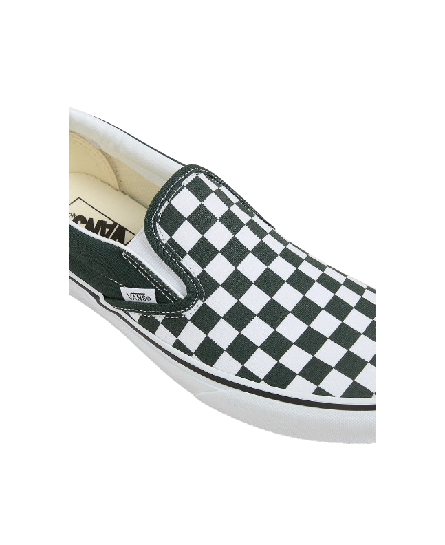 Spezial Madrid Vans UA Classic Slip On 98 DX Checkboard Scarab & Green