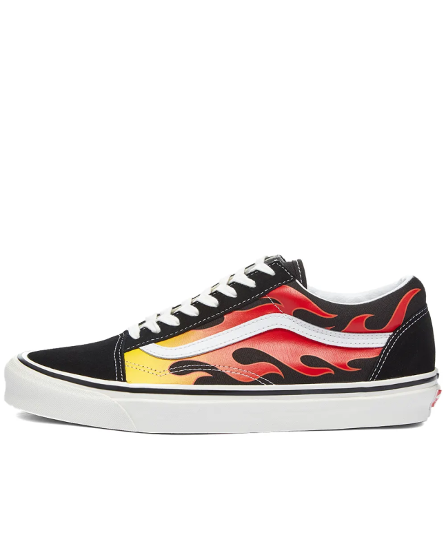 Spezial Madrid Vans UA Old Skool 36 DX Epic Flame Black & White