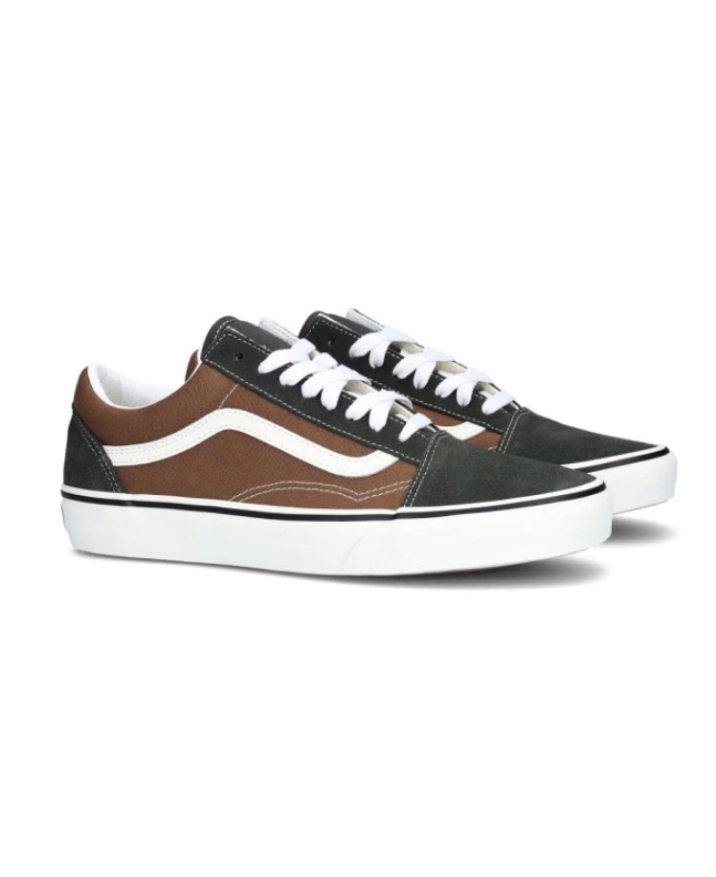 Spezial Madrid Vans UA Old Skool Canvas & Suede Pop Brown