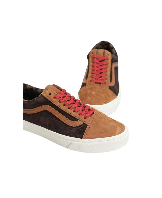 Spezial Madrid Vans UA Old Skool Pig Suede Plaid Glazer & Ginger