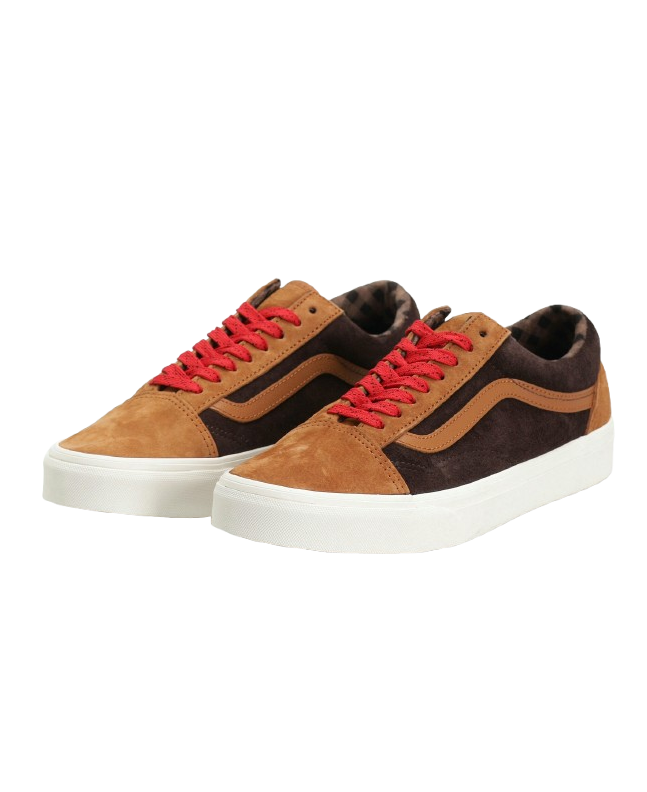 spezial madrid Vans UA Old Skool Pig Suede Plaid Glazer & Ginger