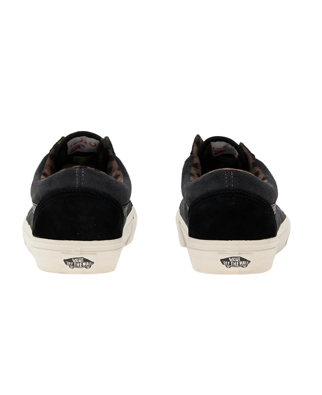 Spezial Madrid Vans UA Old Skool Pig Suede Plaid Gray & Black