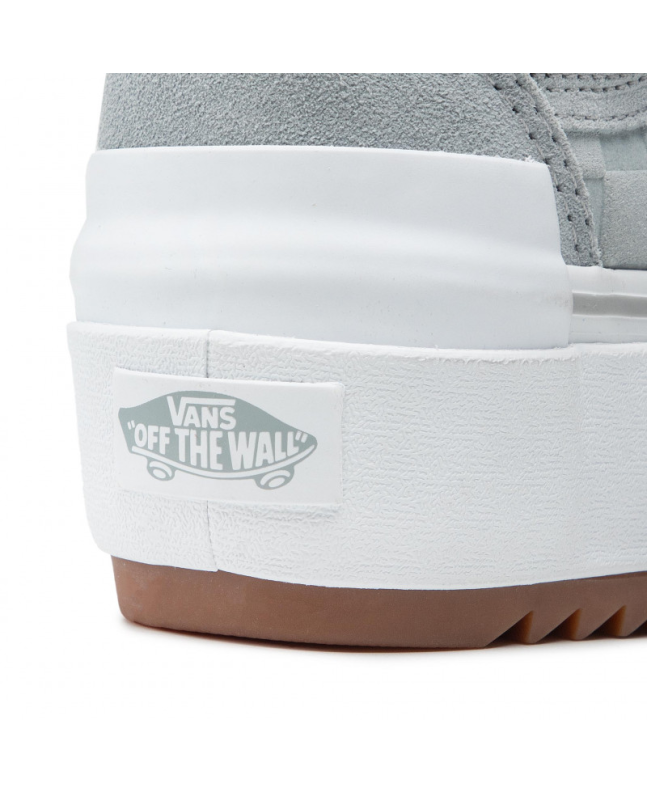 Spezial Madrid Vans UA Old Skool Stacked Emboss Check & True White
