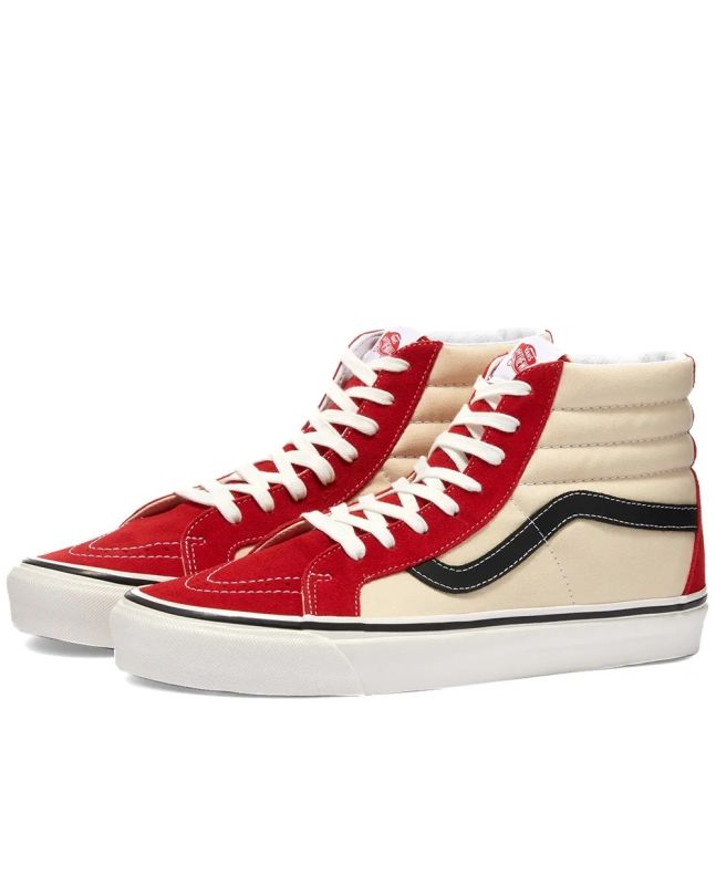 spezial madrid Vans UA SK8-HI 38 DX OG Red OG White & OG Black