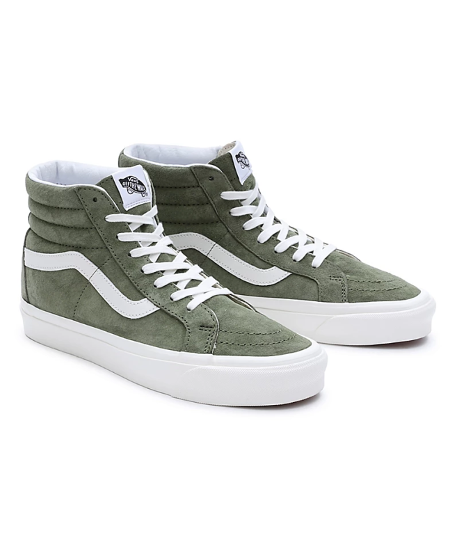 spezial madrid Vans UA SK8-HI 38 DX Pig Suede Loden Green